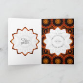 Glückliche Vatertag Blumenkarte Siegel Grußkarte Karte (Innenseite)