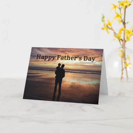 Glückliche Vatertag geklappte Grußkarte Karte (Gelbe Blume)