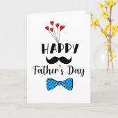 Glückliche Vatertagskarte des Vaters Karte (Gelbe Blume)