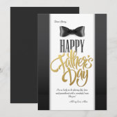 Glückliche Vatertagskarte Feiertagskarte (Vorne/Hinten)