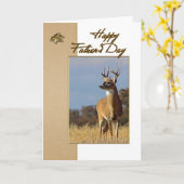 Glückliche Vatertagskarte Karte (Gelbe Blume)