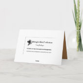 Glückliche Vatertagskarte Karte (Rückseite)