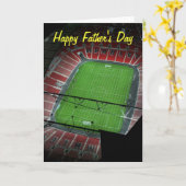 Glückliche Vatertagskarte Karte (Gelbe Blume)