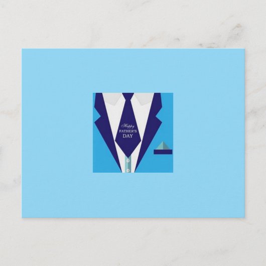 Glückliche Vatertagskarte Postkarte (Vorderseite)