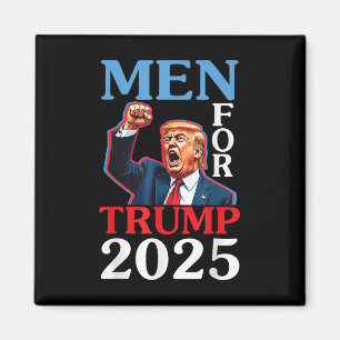 Glückliche Vatertagsmänner für Trump 2025 Daddy Pa Magnet