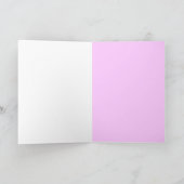 Glückliche verspätete Hydrangeakarte der Mutter Karte (Innenseite)