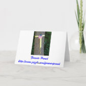 Glückliche Veteranen-Begrüßungskarte Karte (Rückseite)