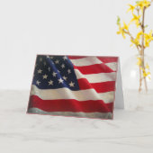 Glückliche Veteranen-Begrüßungskarte Karte (Gelbe Blume)