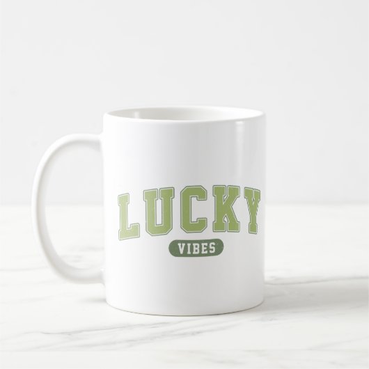 Glückliche Vibes Kaffeetasse (Links)