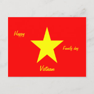 Glückliche Vietnam-Postkarten Postkarte