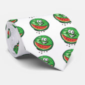 glückliche Wassermelone Krawatte (Gerollt)