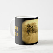 Glückliche Wege Kaffeetasse (Vorderseite Links)