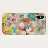 Glückliche weiche Pastellblumenblätter des Case-Mate iPhone Hülle (Rückseite (Horizontal))