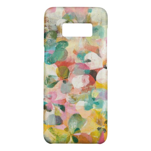 Glückliche weiche Pastellblumenblätter des Case-Mate Samsung Galaxy Hülle (Rückseite)
