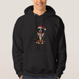 Glückliche Weihnachten Bernese Mountain Hund Weihn Hoodie