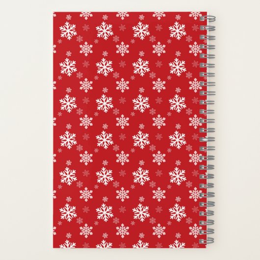 Glückliche Weihnachten Bernese Mountain Hund Weihn Notizblock (Rückseite)