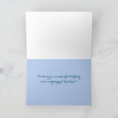 Glückliche Weihnachten Geburtstag Hellebore Blume Karte (Innenseite)