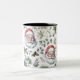 Glückliche Weihnachten Zwei-Tone-Tasse Zweifarbige Tasse