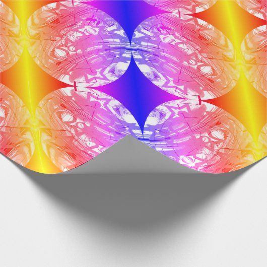 Glückliche Weihnachts-hübsche Blasen Geschenkpapier (Ecke)