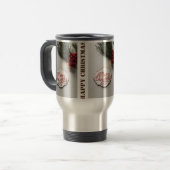 Glückliche Weihnachtsfeiertage Tasse (Vorderseite Links)