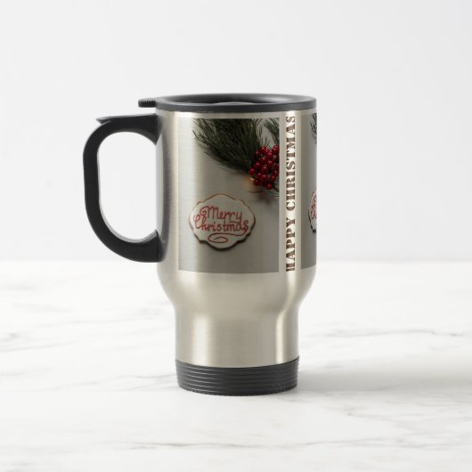 Glückliche Weihnachtsfeiertage Tasse (Links)