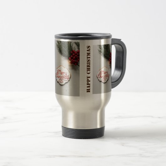 Glückliche Weihnachtsfeiertage Tasse (VorderseiteRechts)