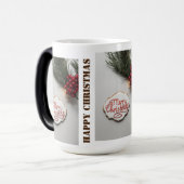 Glückliche Weihnachtsfeiertage Tasse (Vorderseite Links)