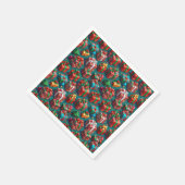 Glückliche Weihnachtsgeschenke 10 - Papier Napkins Serviette (Ecke)