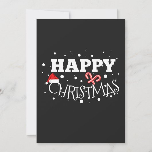Glückliche Weihnachtsgeschenke Weihnachten Weihnac Einladung (Vorderseite)