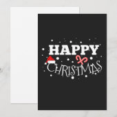 Glückliche Weihnachtsgeschenke Weihnachten Weihnac Einladung (Vorne/Hinten)