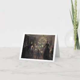 Glückliche Weihnachtskarte Feiertagskarte