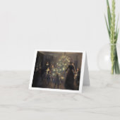 Glückliche Weihnachtskarte Feiertagskarte (Vorderseite)