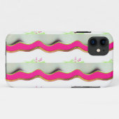 Glückliche Wellen Case-Mate iPhone Hülle (Rückseite (Horizontal))