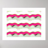 Glückliche Wellen Poster (Vorne)