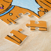 "Glückliche Welpen in der Sonne" Puzzle (Seite)
