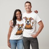 Glückliche Welpenparade T-Shirt (Unisex)
