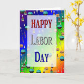 Glückliche Werktags-Karte Karte (Gelbe Blume)