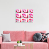 Glückliche Wirbel Leinwanddruck (Insitu (Wohnzimmer))