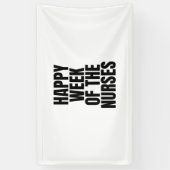 glückliche Woche der Krankenschwestern Banner (Vertikal)