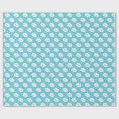 Glückliche Wolken Geschenkpapier (Flach)