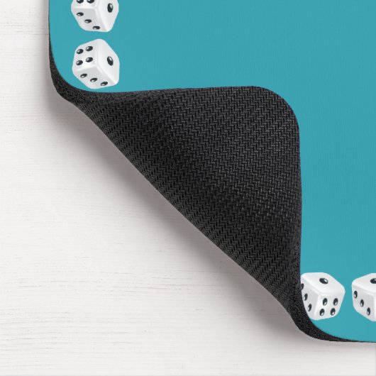 Glückliche Würfel Mousepad (Ecke)