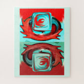 Glückliche Würfel Puzzle (Vertikal)