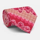 Glückliche Würfel - Rosa Krawatte (Gerollt)