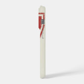 glückliche Zahl Sieben iPhone Hülle (Linke Seite)