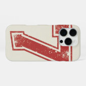 glückliche Zahl sieben iPhone Hülle (Rückseite (Horizontal))