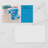 Glückliche Zahn-Visitenkarte Terminkarte (Vorne/Hinten)