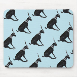 Glückliche Ziege Mousepad