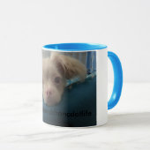 Glückliche zweite Möglichkeit an der Tasse (VorderseiteRechts)