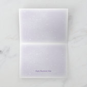 Glücklichen Bassentines Tag Feiertagskarte (Innenseite)