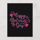 Glücklichen Galentines Tag Feiertagspostkarte (Vorderseite)